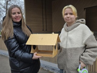 Кормушки для птиц развесят в парках и скверах Коломны