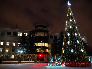 Новогодняя иллюминация зажжется в парках Реутова 1 декабря