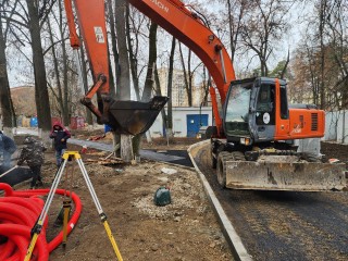 Через две недели у терапевтического корпуса Раменской больницы появится новый объект