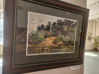 Увидеть уголки Фрязина на картинах можно до конца ноября в «Истоке»