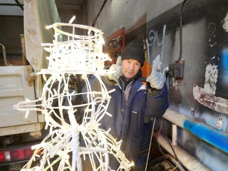 Более километра гирлянд создадут атмосферу Нового года в Красноармейске