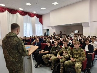 Ступинские подростки примерили на себя профессию защитника