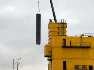 Конструкции асфальтового завода начали демонтировать в деревне Беляниново