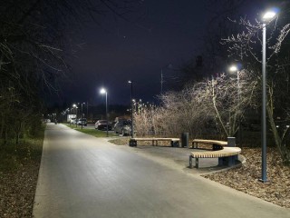 Более 85 км дорог стали безопаснее: в Серпуховском округе продолжают модернизацию освещения