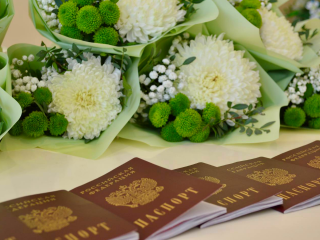 В Можайске торжественно вручали первые паспорта подросткам