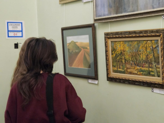 Выставка картин «Свет далеких звезд» в Жуковском: кем были первые художники авиаграда