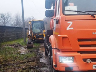 Вернуть воду в дома жителей станции Кашира обещают к двум часам дня