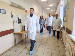 Министр здравоохранения Подмосковья познакомился с работой Подольской областной больницы