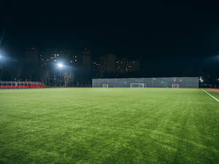 Новая трибуна и универсальные площадки: как выглядит обновленный стадион в «Олимпе»