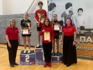 Жуковские «Метеоры» заняли призовые места в турнире по настольному теннису