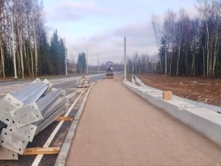 Тротуары, знаки, экраны — и никаких пробок: что ждет Лобню на Северном подъезде к концу 2025 года