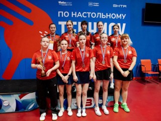 От серебра до золота: химкинский резерв показал класс на теннисных столах