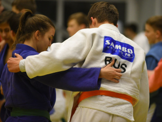 Команда «Рубин» из Красногорска заняла третье место на международном турнире по самбо в Минске