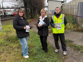 «Внимание, поезд!»: на станции «Михнево» прошла акция по безопасности