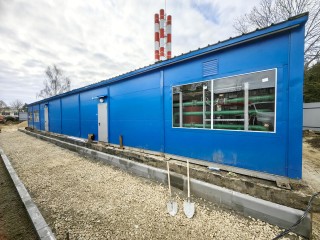 Новую блочно-модульную котельную подключили к электроснабжению во Фрянове