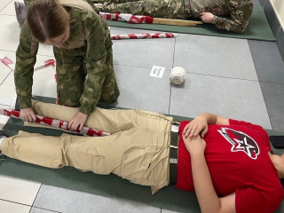 Домодедовские юнармейцы завоевали бронзу на чемпионате по первой помощи