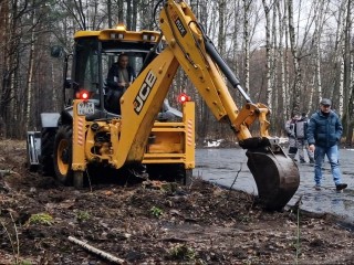 Современный теннисный корт строят в Балашихе по просьбам жителей