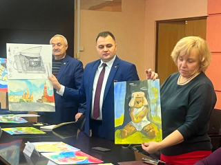 Начинающие художники из Можайска открыли новую главу конкурса «Моя Россия»