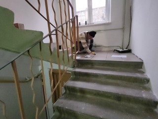 Подъезд дома № 2 на улице Красный Текстильщик отремонтируют до конца 2026 года