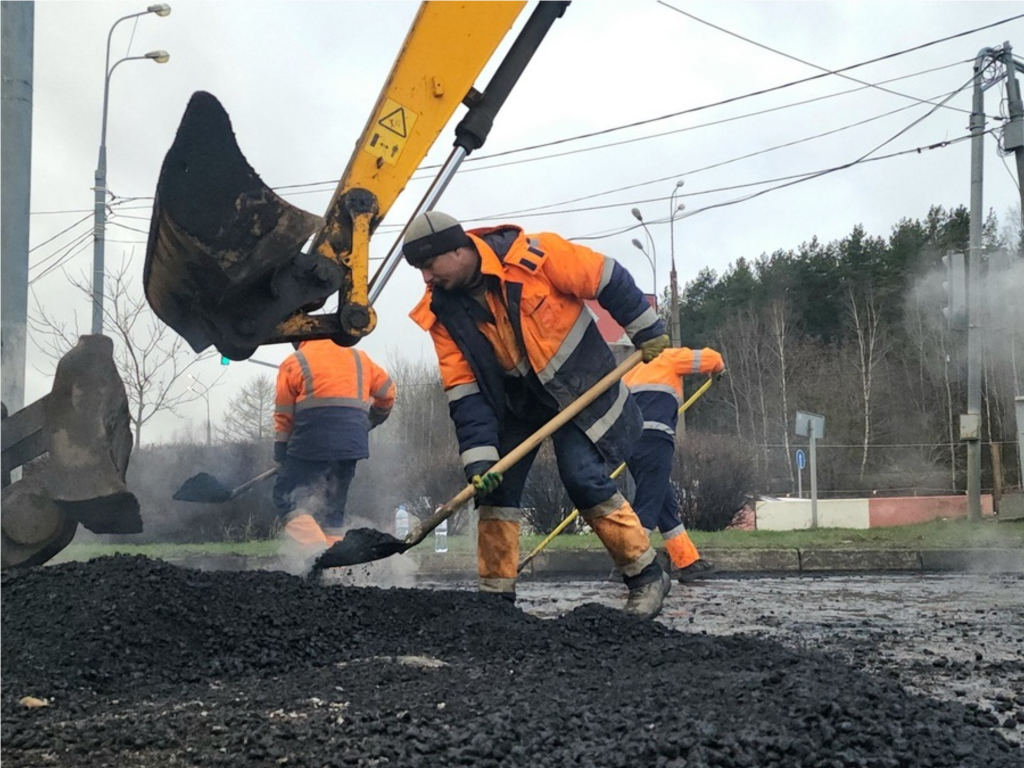 В Мытищах начали строить путепровод через Волковского шоссе