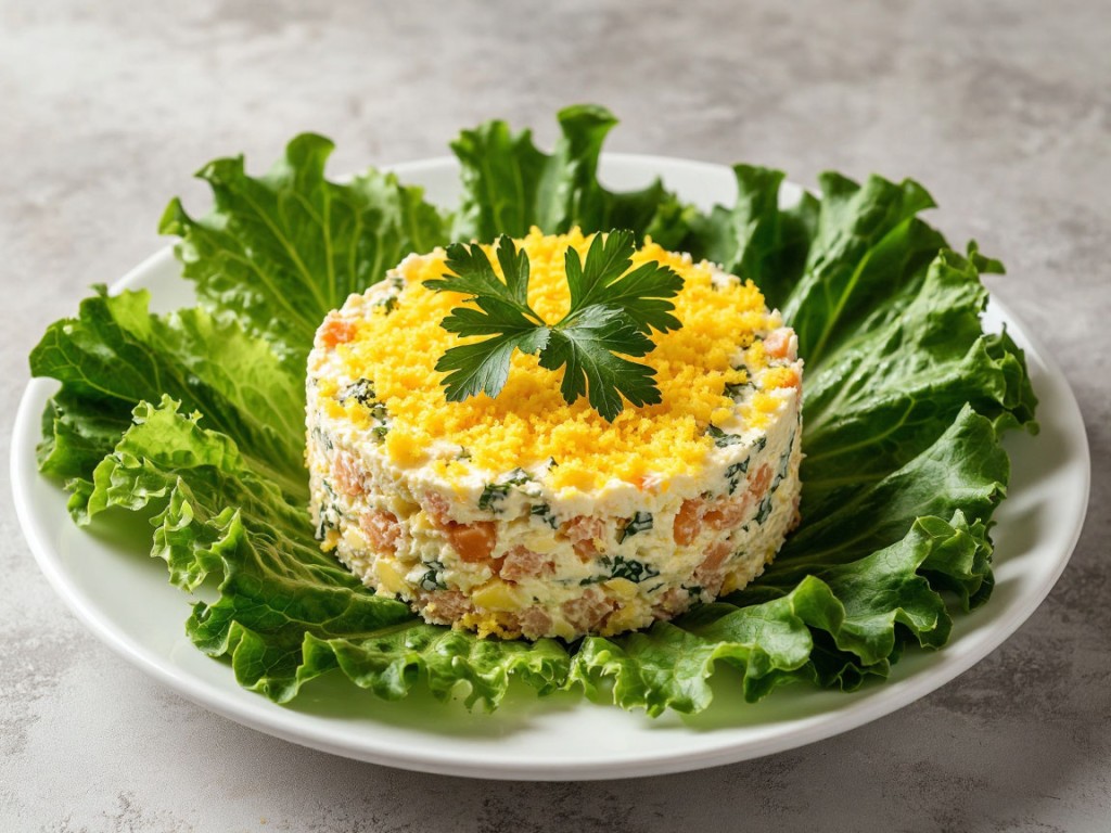 Не Мимоза, но Орхидея: новые версии популярного салата презентует кулинар из Бронниц