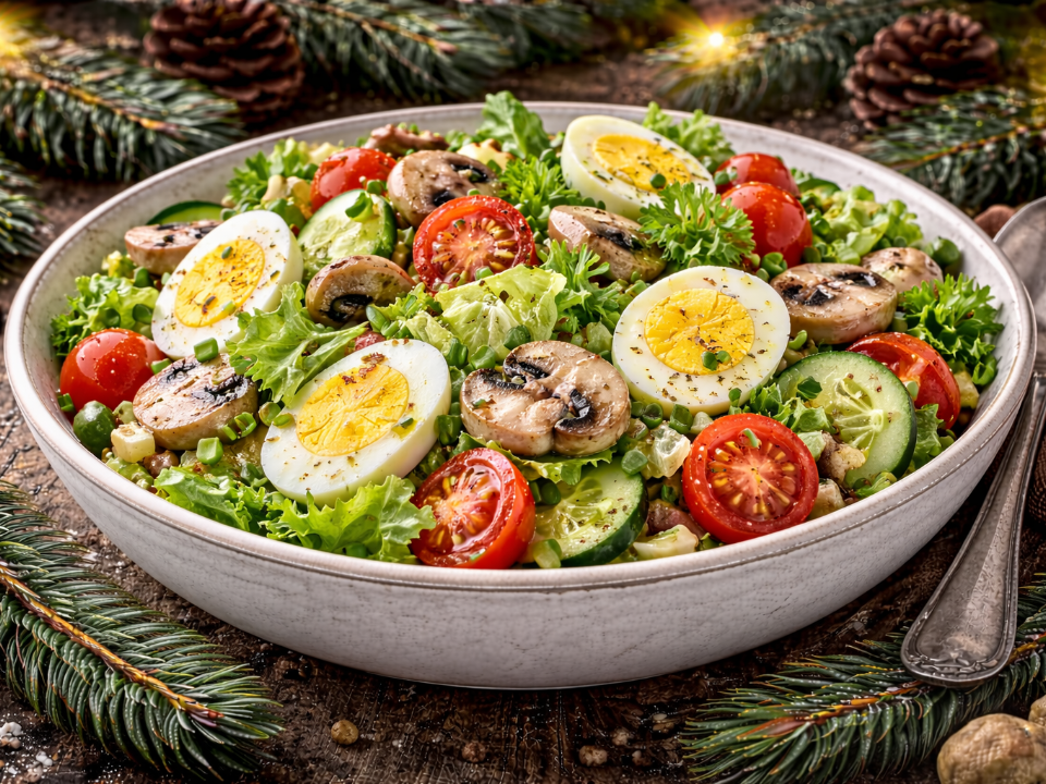 Легкий салат для стройной талии: собираем за 10 минут из простых продуктов и наслаждаемся вкусом