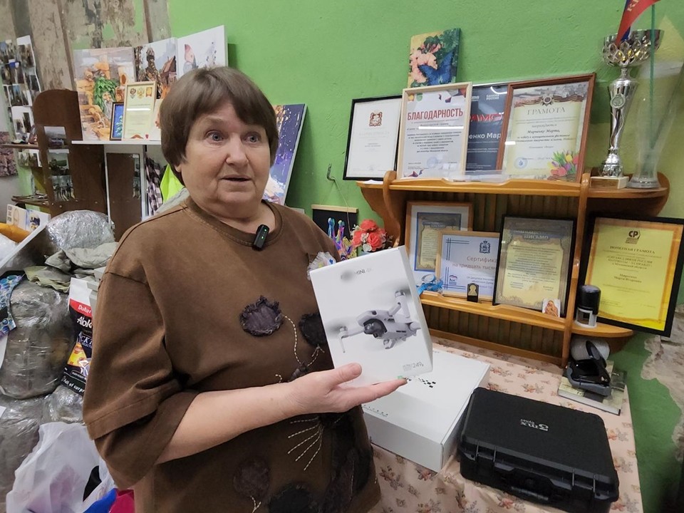 Пенсионерка из Серпухова на свои «гробовые» приобрела технику для бойцов СВО