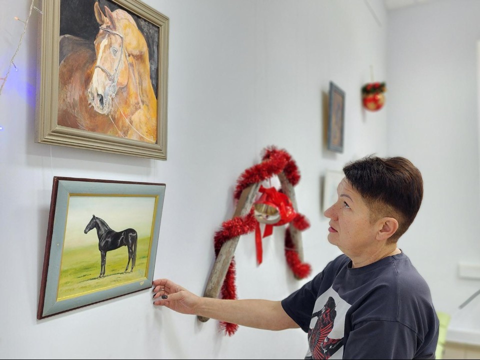 Ход конем: в волоколамской библиотеке открылась выставка в честь символа 2026 года