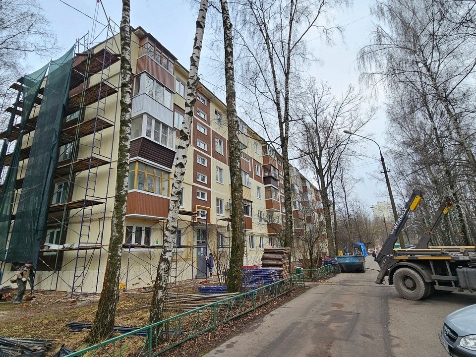 Ремонт пятиэтажки на Нагорной улице завершен уже на 90%