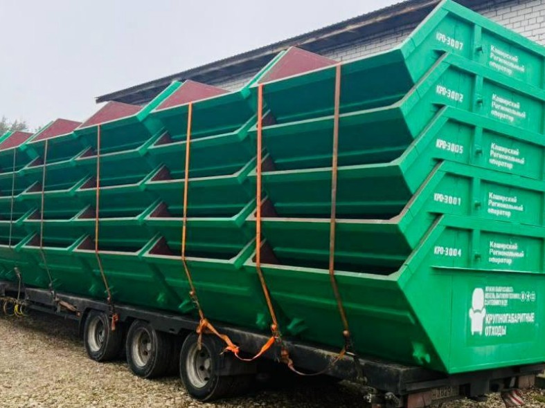 В подмосковных дворах стало проще выкинуть крупный мусор: где уже установили новые бункеры