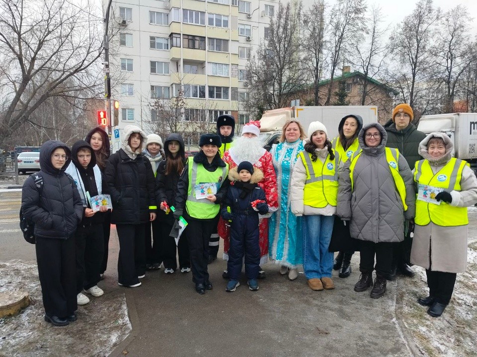Как Дед Мороз помог детям быть внимательнее на дороге