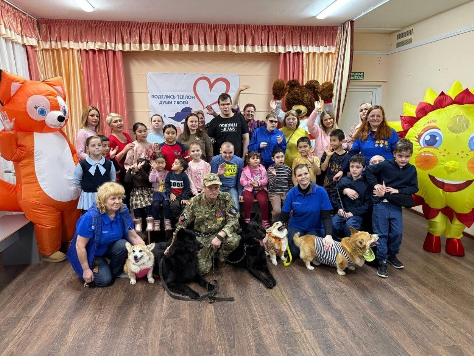 Корги-отряд «Маруся и друзья» устроили праздник в центре детских инициатив
