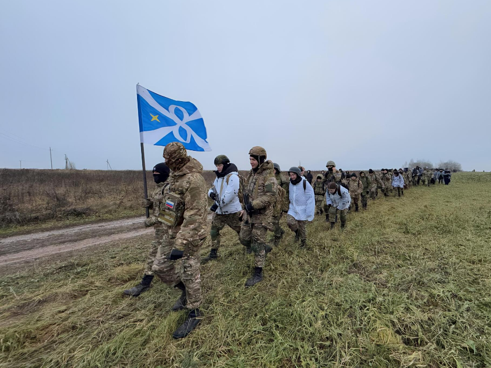 Кадеты Химок прошли 12-километровый марш-бросок в честь Героев битвы за Москву