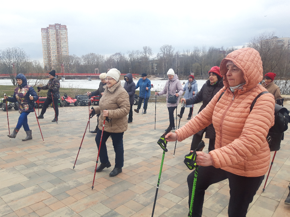 Во Фрязинском лесопарке организуют предновогоднюю тренировку по скандинавской ходьбе