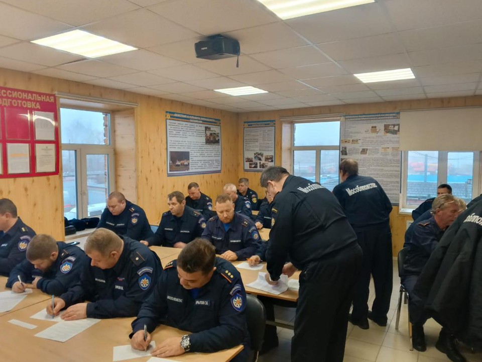 Готовность номер один: спасатели из Ступина прошли плановую аттестацию