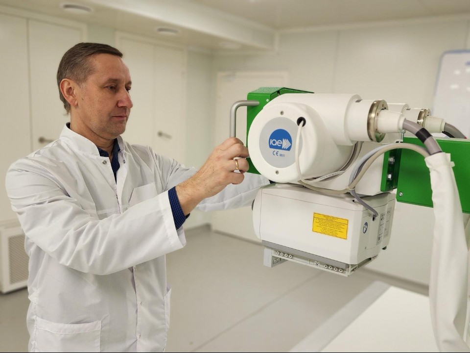 Новый рентген-аппарат в осташевской больнице в десятки раз безопаснее пленочных аналогов