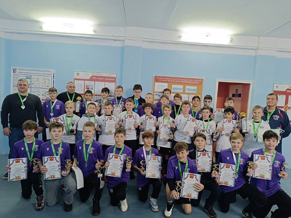 Футбольные достижения «Олимпа»: в Лосино-Петровском наградили спортсменов