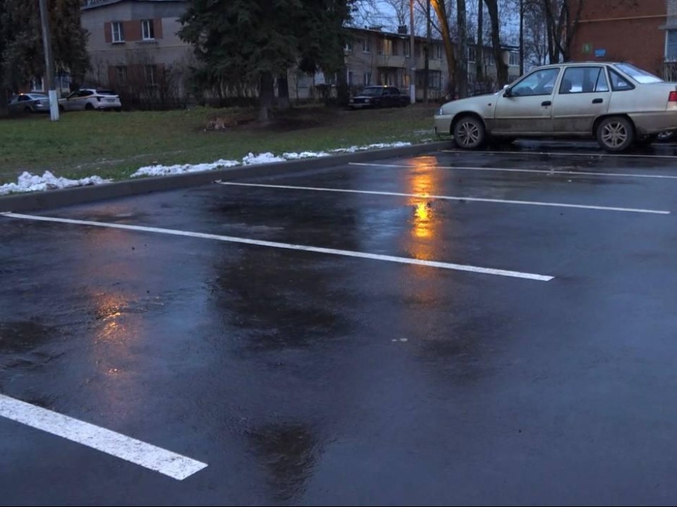 Расширение пространства: где в Домодедове добавили парковочные места