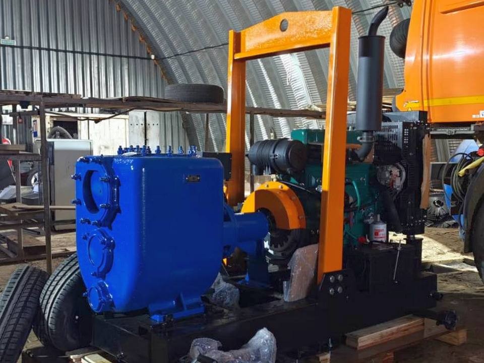 Власти готовятся дать воде отпор: осушать территории будет новая мотопомпа