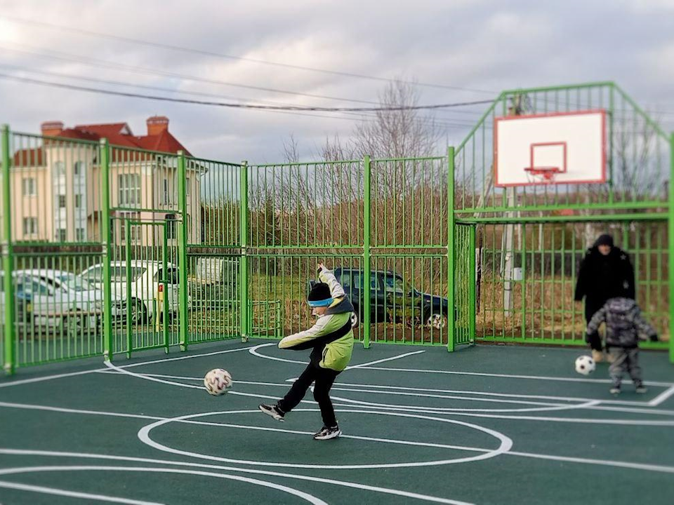 Спортплощадку отремонтируют в Чехове во дворе на улице Полиграфистов
