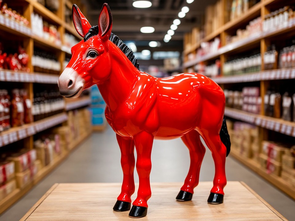 Вместо лошади — осел? В Орехово-Зуеве перепутали символ года