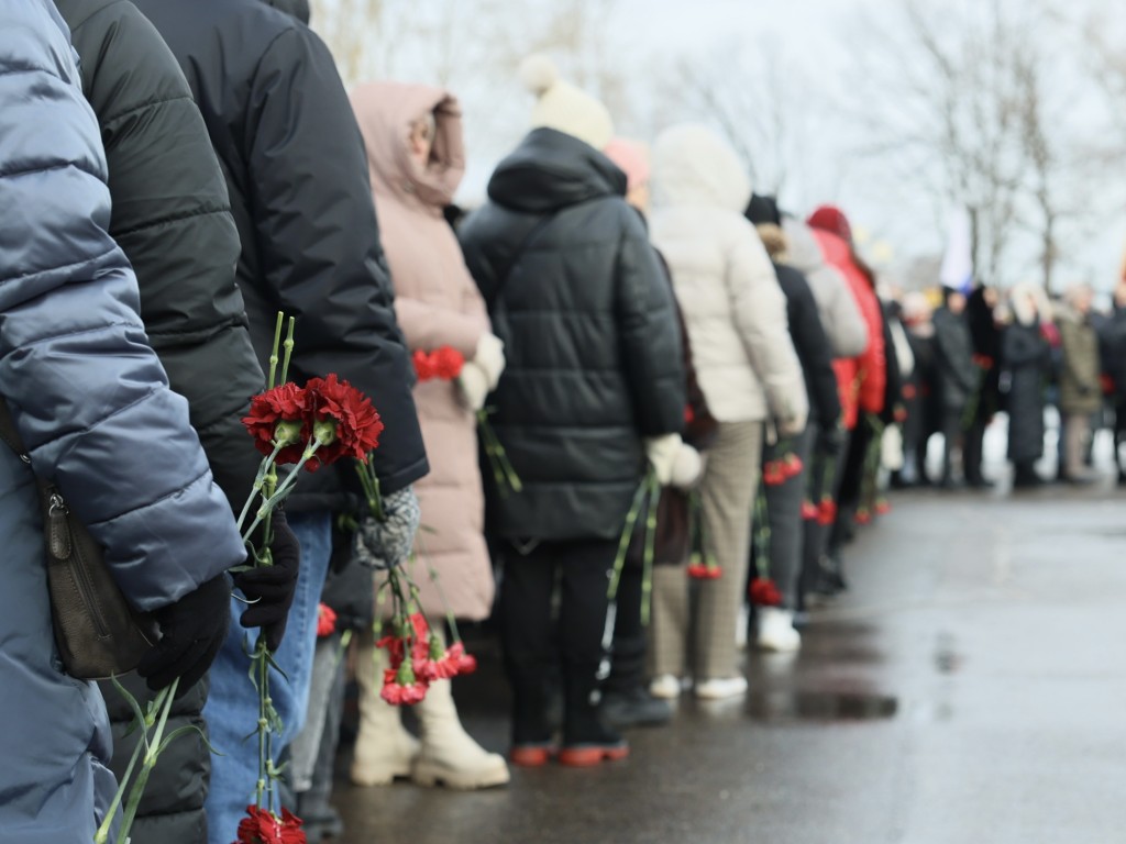 В Воскресенске установили памятник погибшим бойцам специальной военной операции