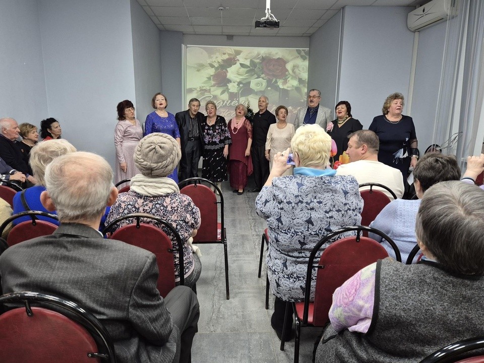 Песни прошлых лет прозвучали в библиотеке имени Горького