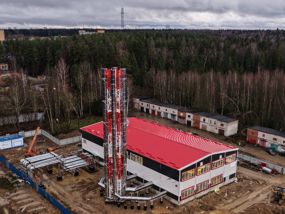 Большие перемены в Менделееве: в поселке на 90% построено здание новой котельной