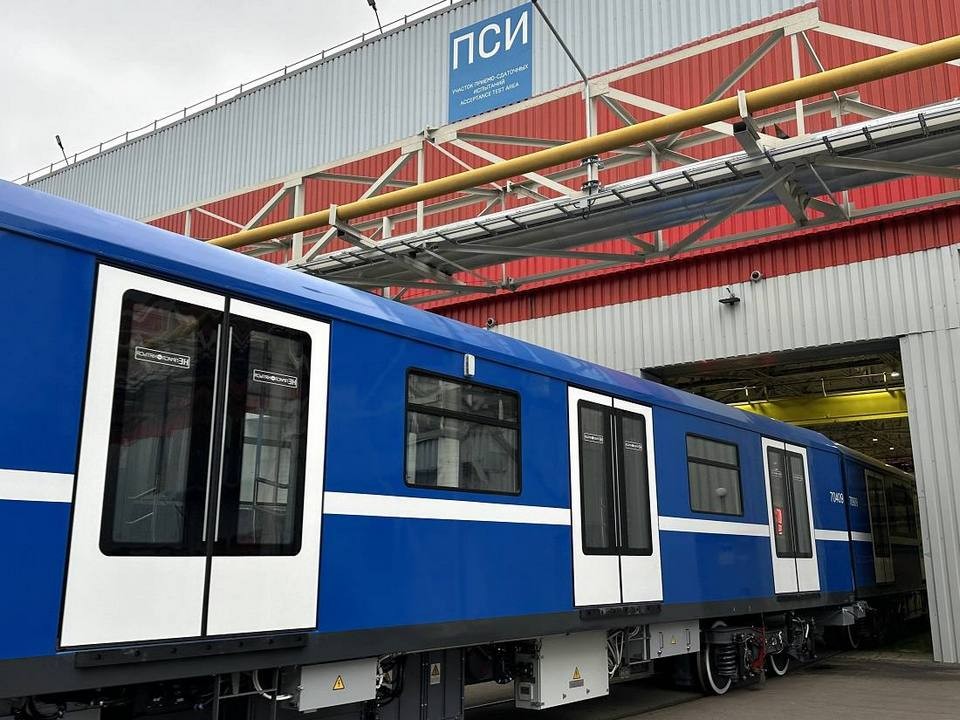 В Беларусь из Подмосковья отправили все собранные вагоны метро «Минск-2024»