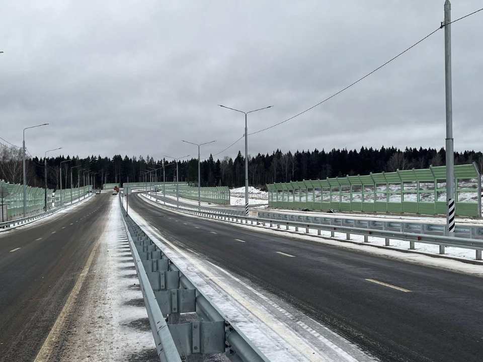 Развязка вместо старой пробки: в Химках запустили движение по новой дороге