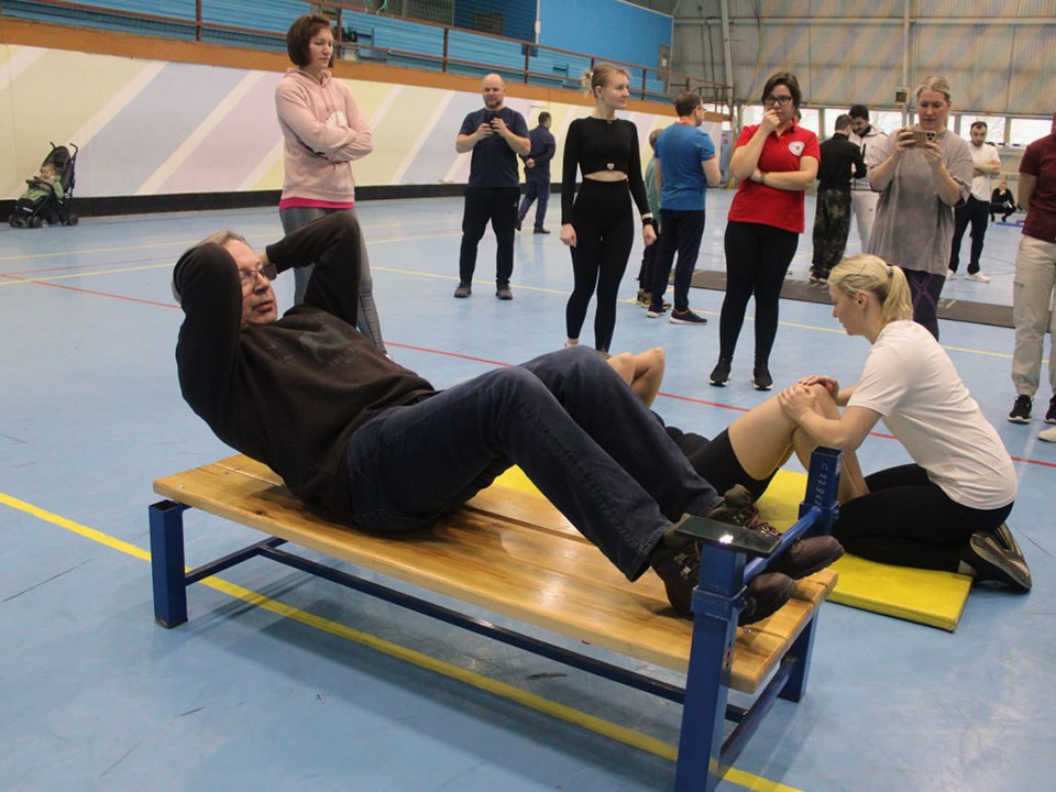 Сотрудники Пушкинской больницы первыми в области сдали нормы ГТО