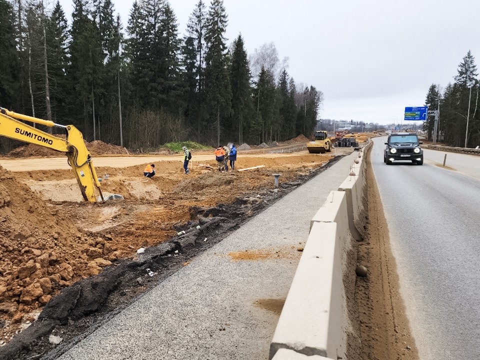 Две новые развязки построят на ЦКАД в Подмосковье