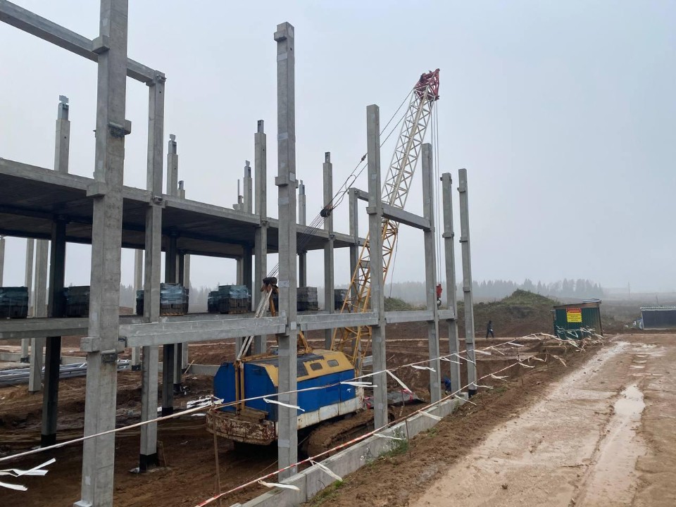 Завод под ключ за ₽1 млрд: в Дмитровском округе строится крупный складской комплекс