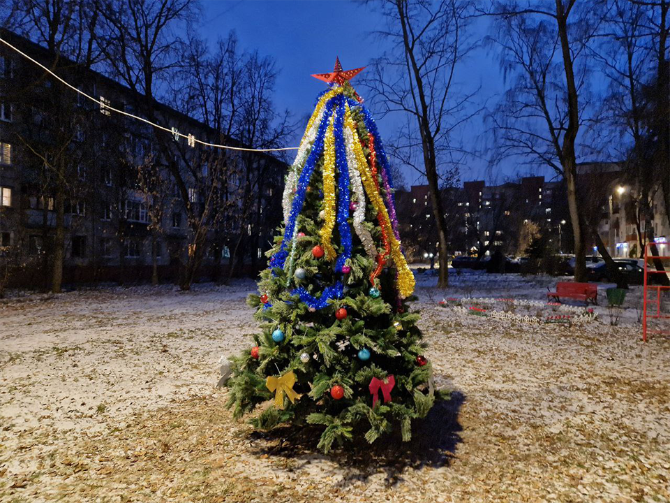 Проверьте, попал ли ваш двор в список тех, где скоро зажгутся огни новогодних елок
